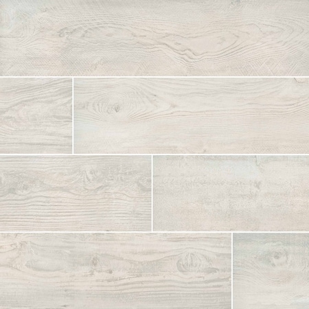 Msi Caldera Blanca 8 In. X 47 In. Glazed Porcelain Floor And Wall Tiles, 6PK ZOR-PT-0249